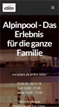 Mobile Screenshot of alpinpool.it